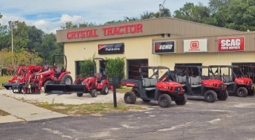 Streetview photograph of the Crystal Tractor & Equipment dealership in Palatka, FL